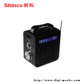 Portable Wireless Mini LED Stage Stereo Radio Bluetooth Speaker